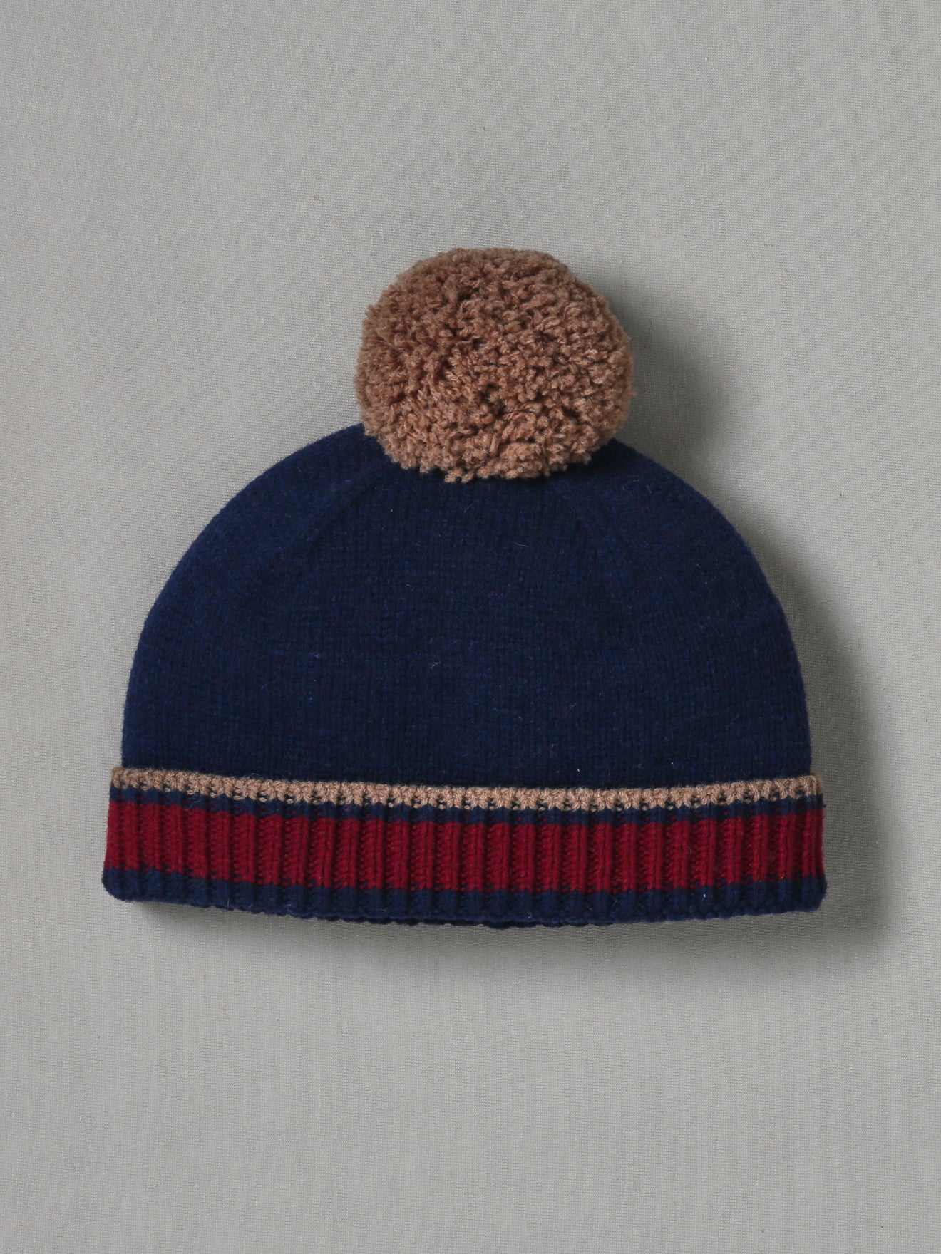Bonnet rayé Garçon en laine