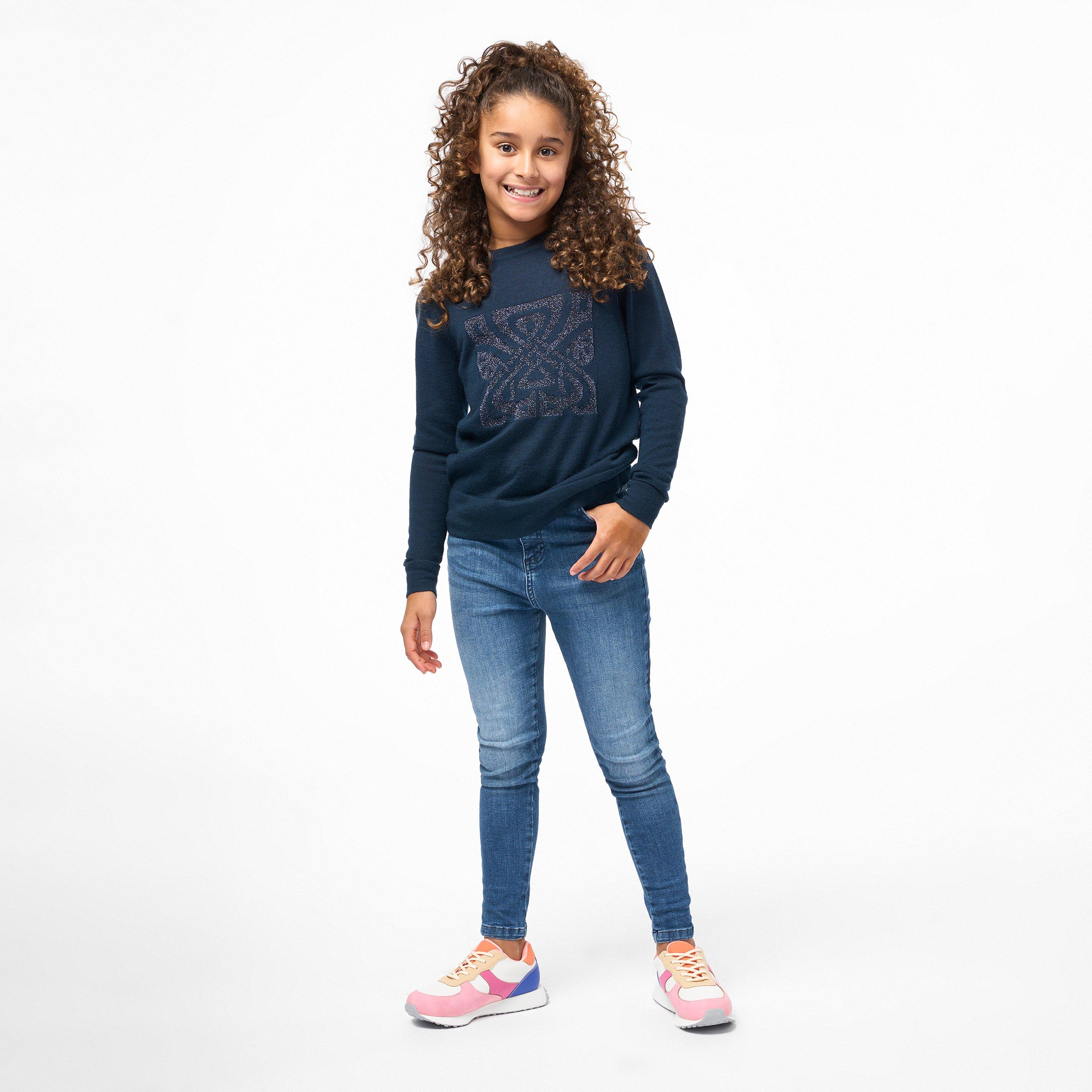 Biba Junior Girls Biba Merino Logo Jumper