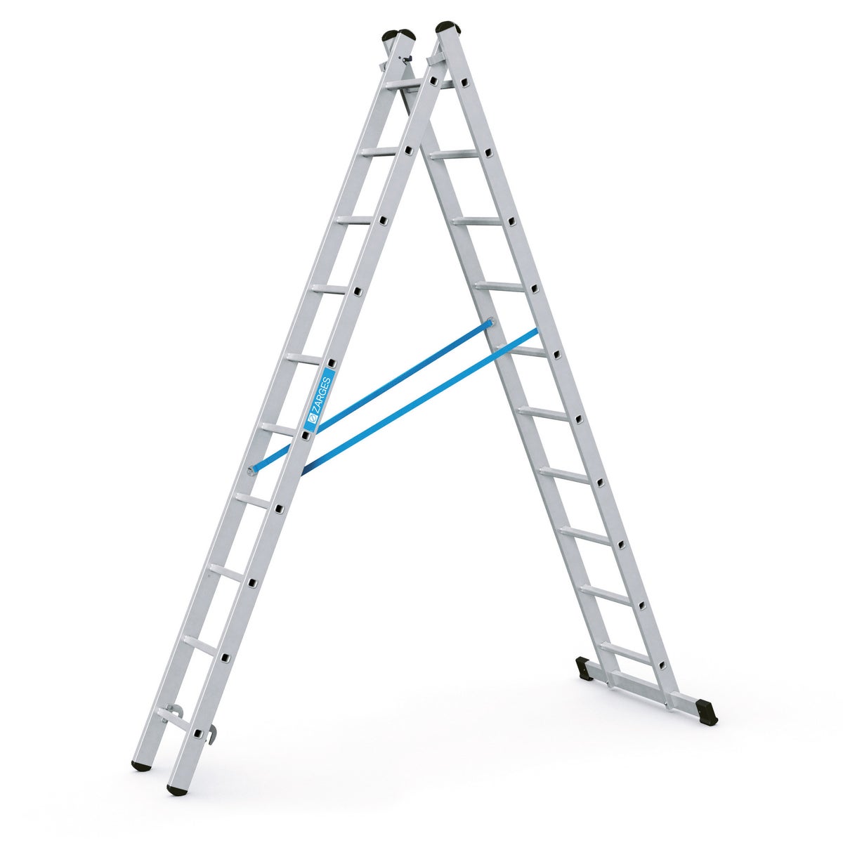Zarges Combimaster Plus X 2x10 sporten combiladder