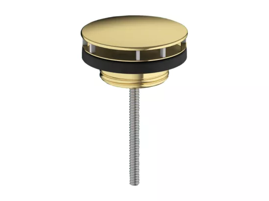 Bonde lavabo à écoulement libre HANSGROHE aspect doré poli