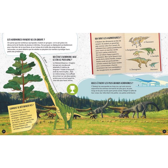 Coffret Mega Atlas des Dinosaures