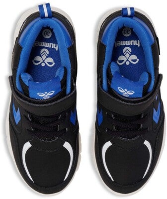 Hummel X-Light 2.0 Mid Tex Jr Sneakers, Black/Blue