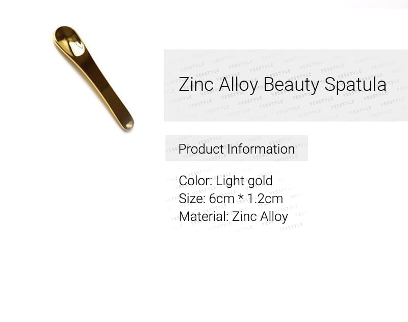 Hepius - Zinklegering Beauty Spatel