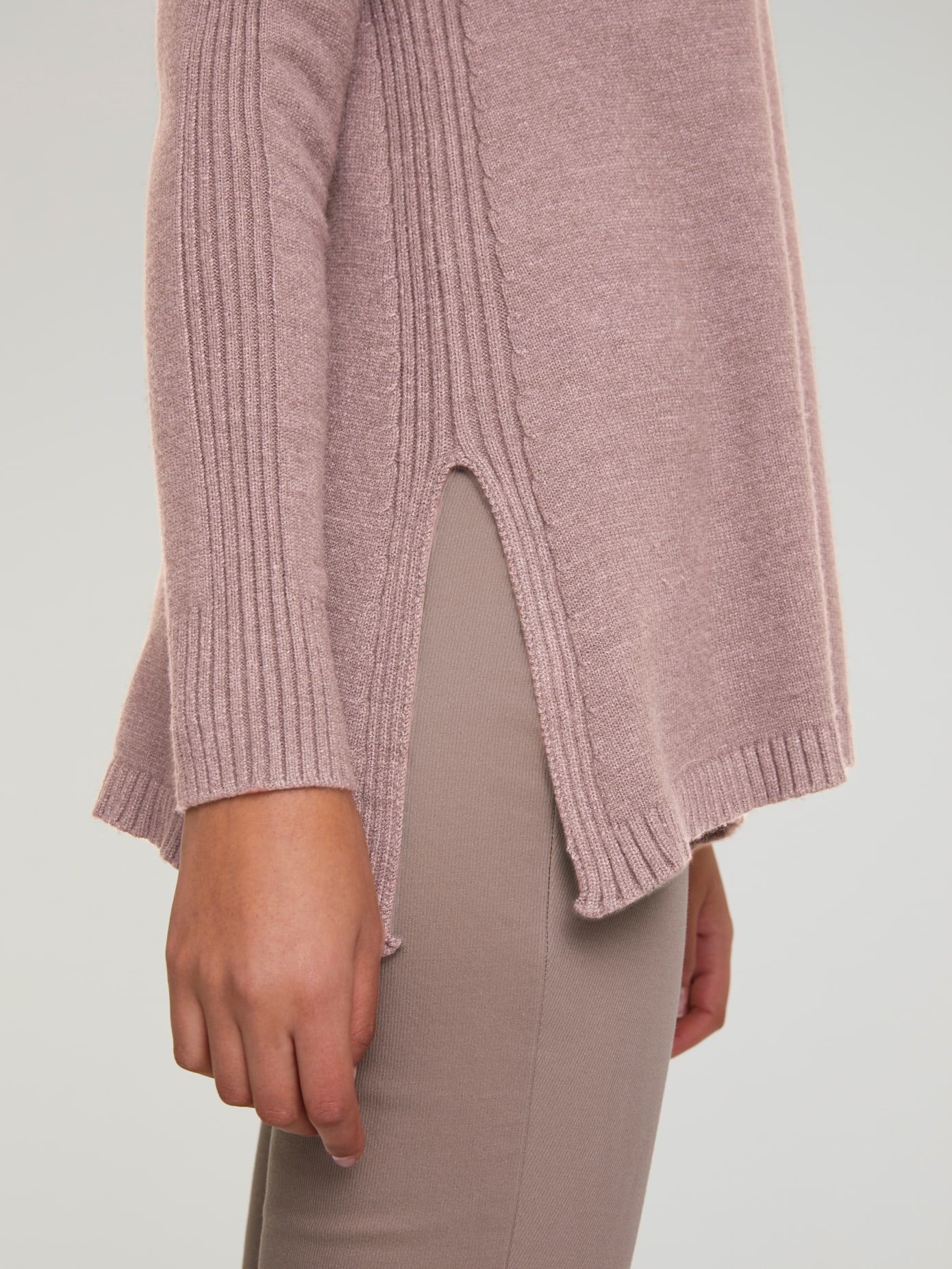 Pull long look intemporel