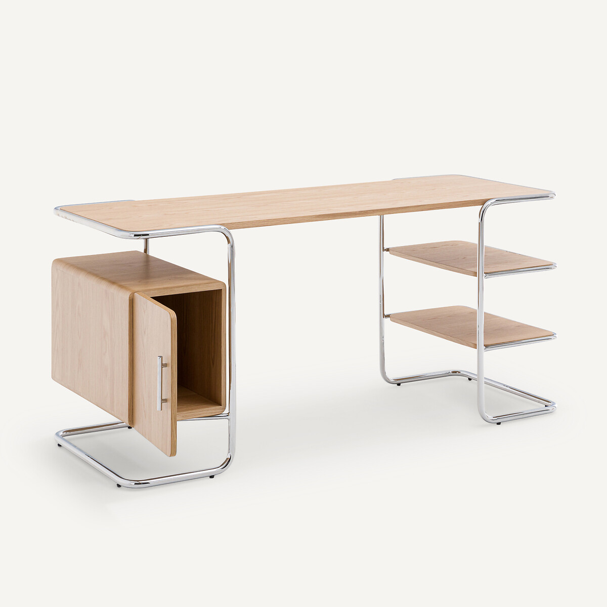 AM.PM<br>Eiken buisvormig bureau, Emlyn