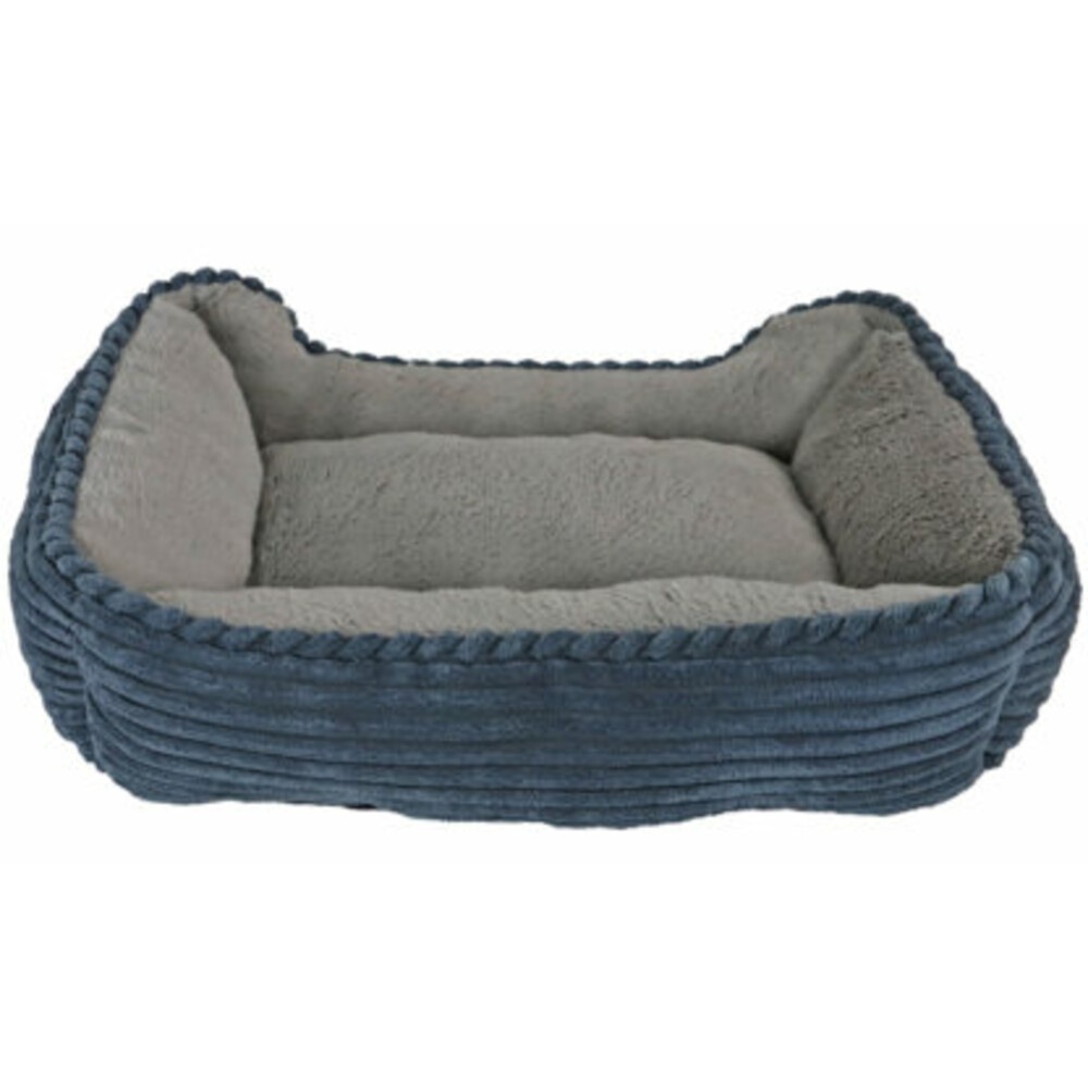 Boon Divan Corduroy Blauw - Grijs 50 x 40 cm
