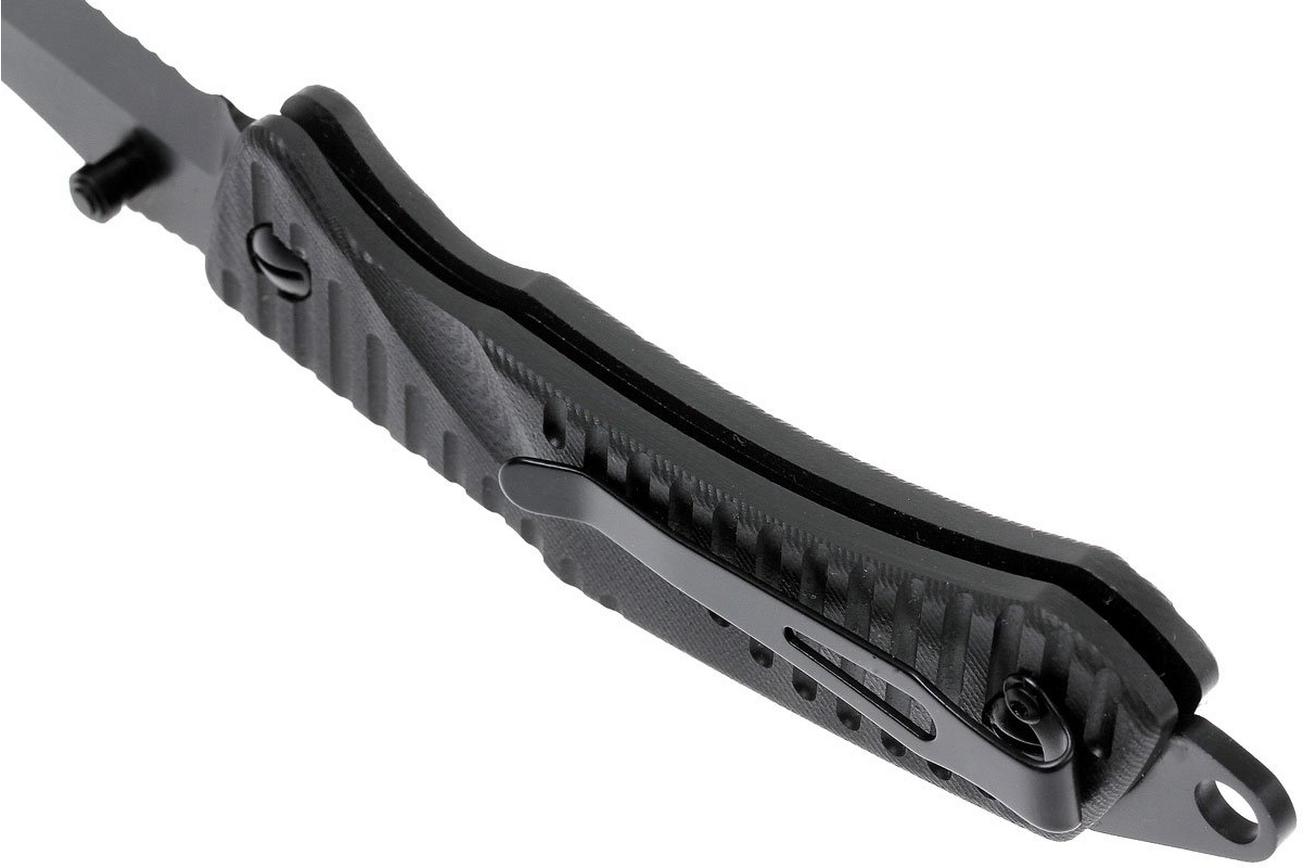 EKA Swede T9 Tanto, G10, zwart, 714201