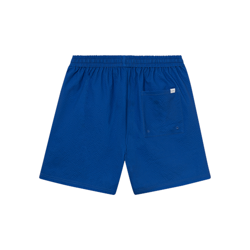 Les Deux Stan Seersucker Badebukser, Surf Blue, XL
