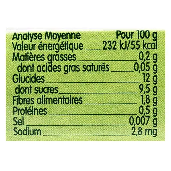 Blédina Colheitas Orgânicas Maçãs Ameixas Baunilha +6m 2x130g
