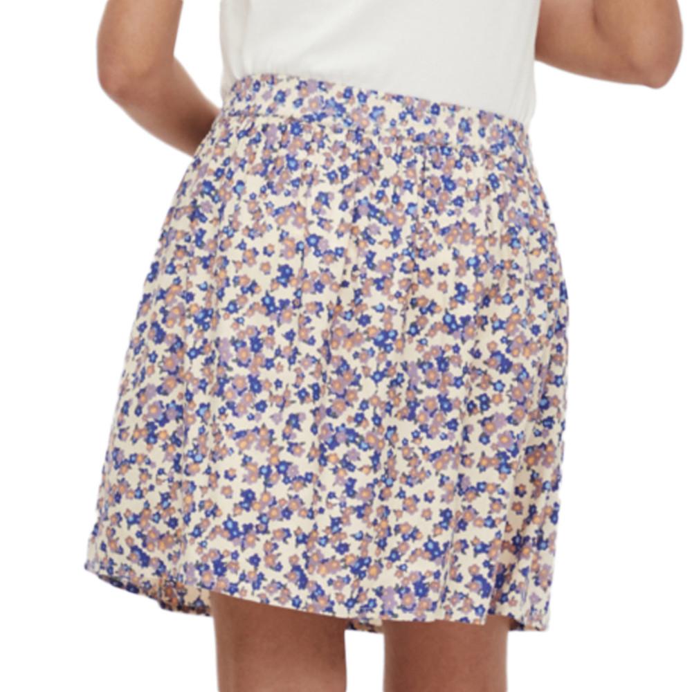 Mamalicious Jupe Beige/Violette Femme Mamalicious Celia