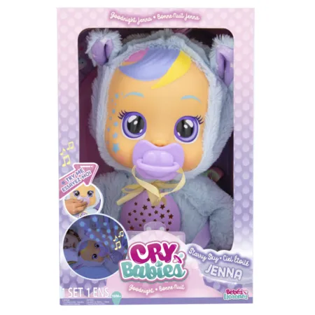 IMC Toys Cry Babies Goodnight Starry Sky Jenna, 30 cm