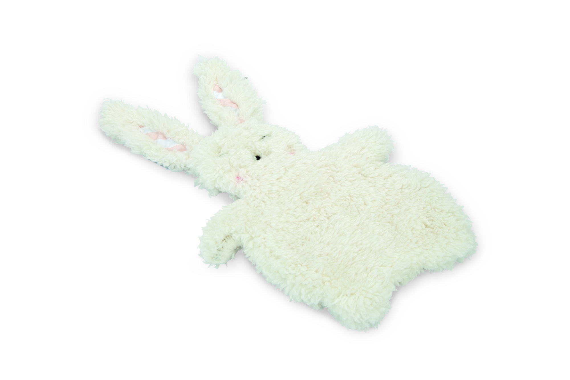 Beeztees Nijno Geurlap - Puppyspeelgoed - Wit - 46.5x17x5 cm