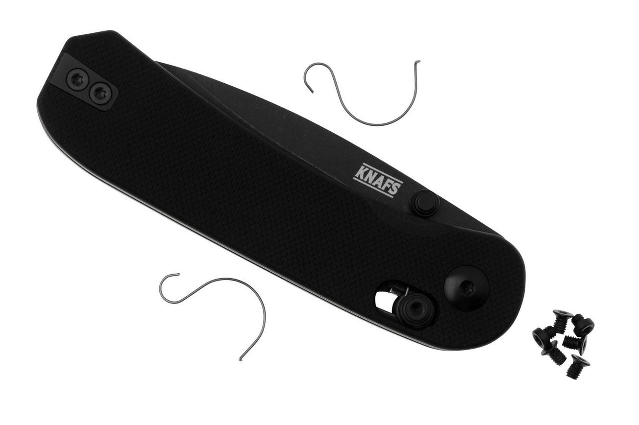 Knafs Lander 3 KNAFS-00276 Black G10, Clutch Lock, zakmes