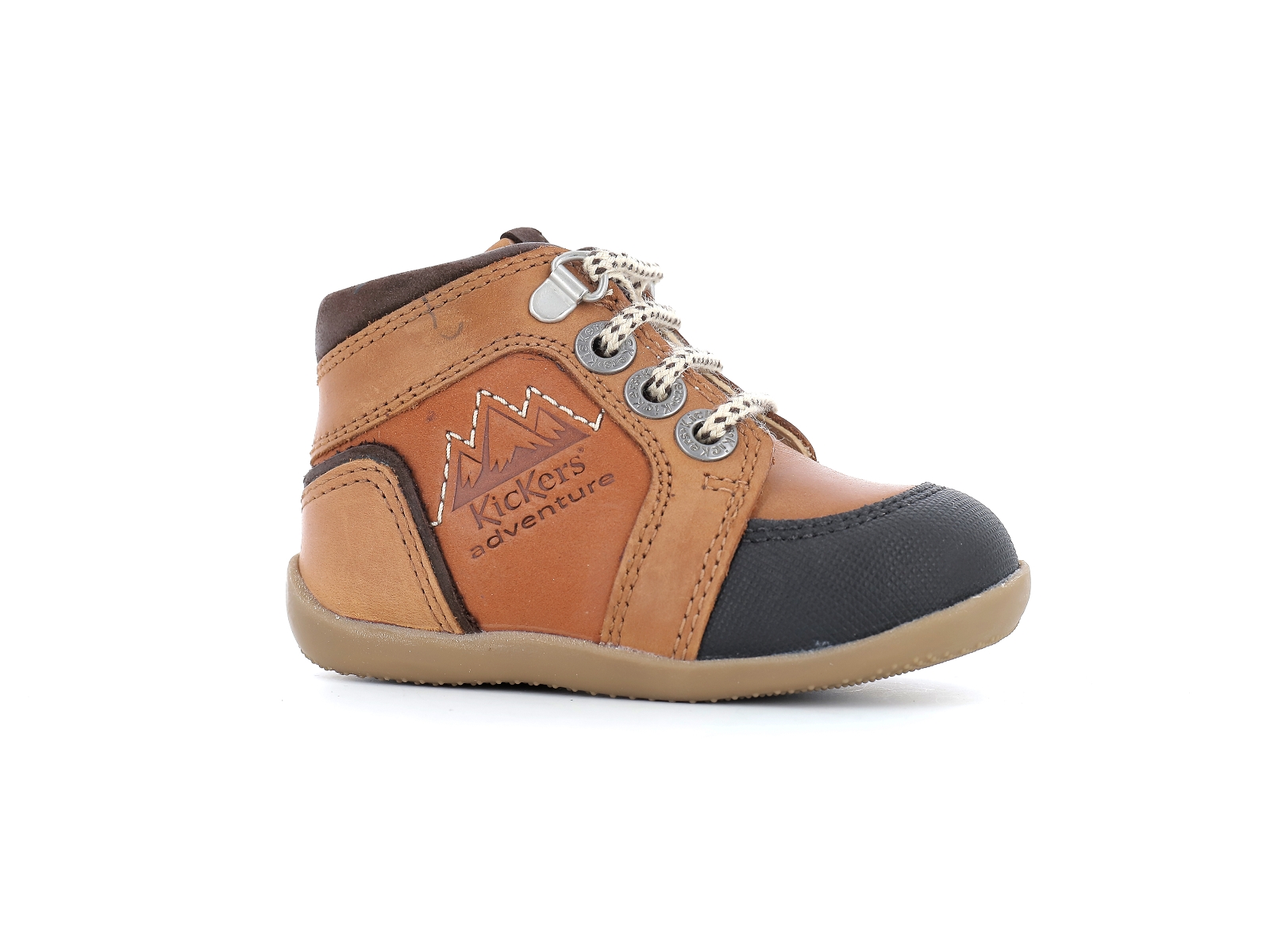 Kickers-BINS MOUNTAIN 878602 Cuir Camel