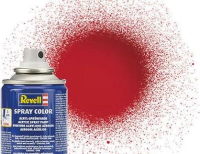 Revell - Spray Color Spraymaling - Italian Red Gloss 100 ML