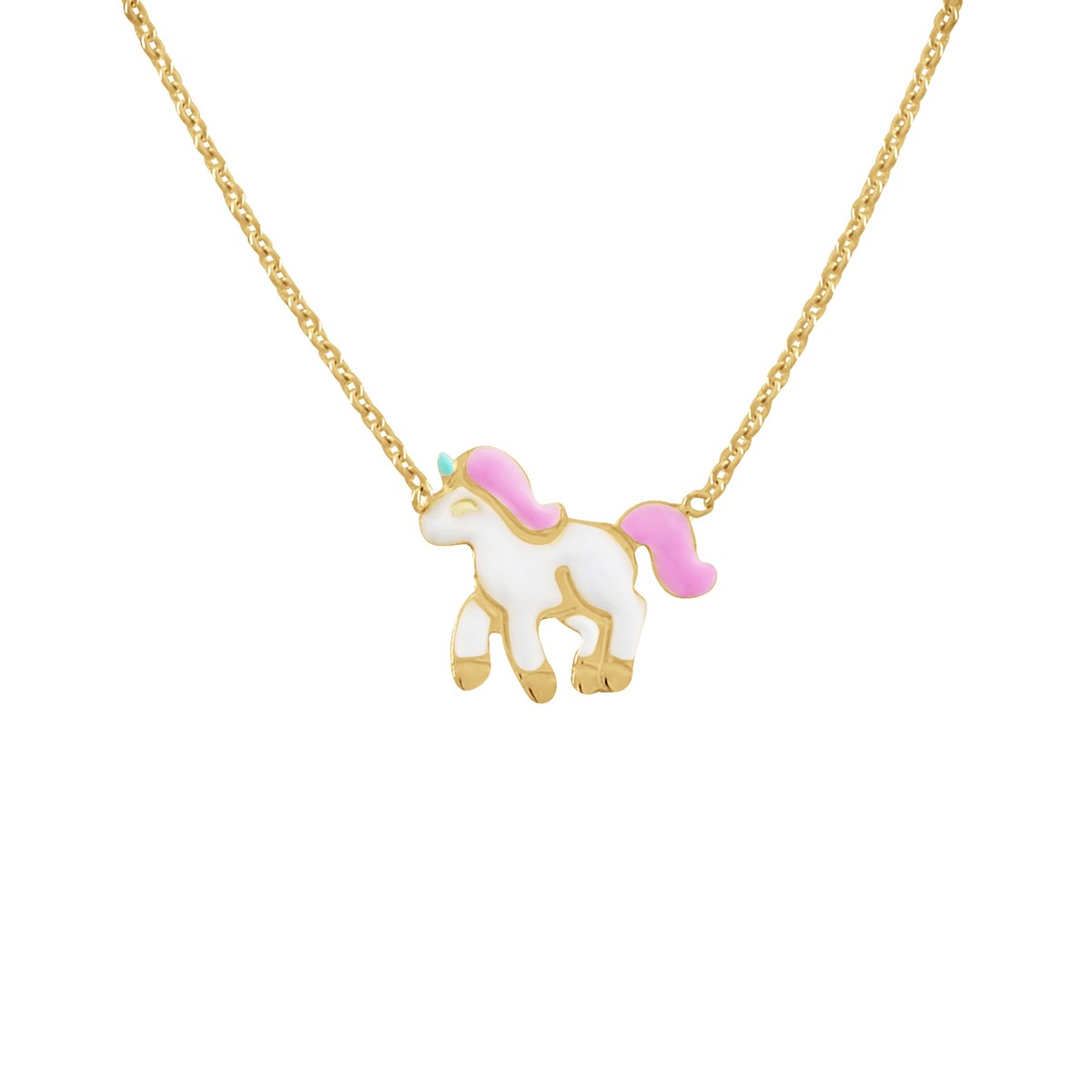 Collier LICORNE - Or Jaune