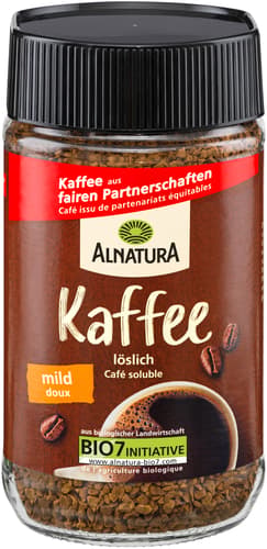 Alnatura BIO Kaffee löslicher Kaffee