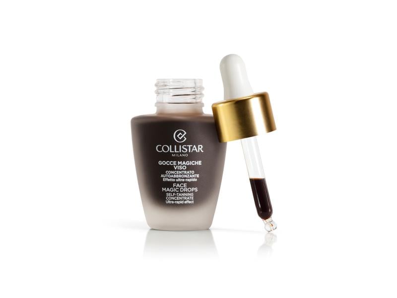 Collistar Selbstbräuner Selftan Magic Drops Face 30 ml Selbstbräunungskonzentrat mit extrem rascher Wirkung