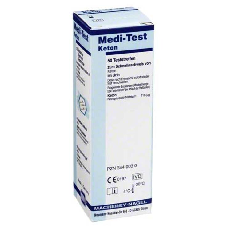 Medi Test Keton Teststreifen, 50 St