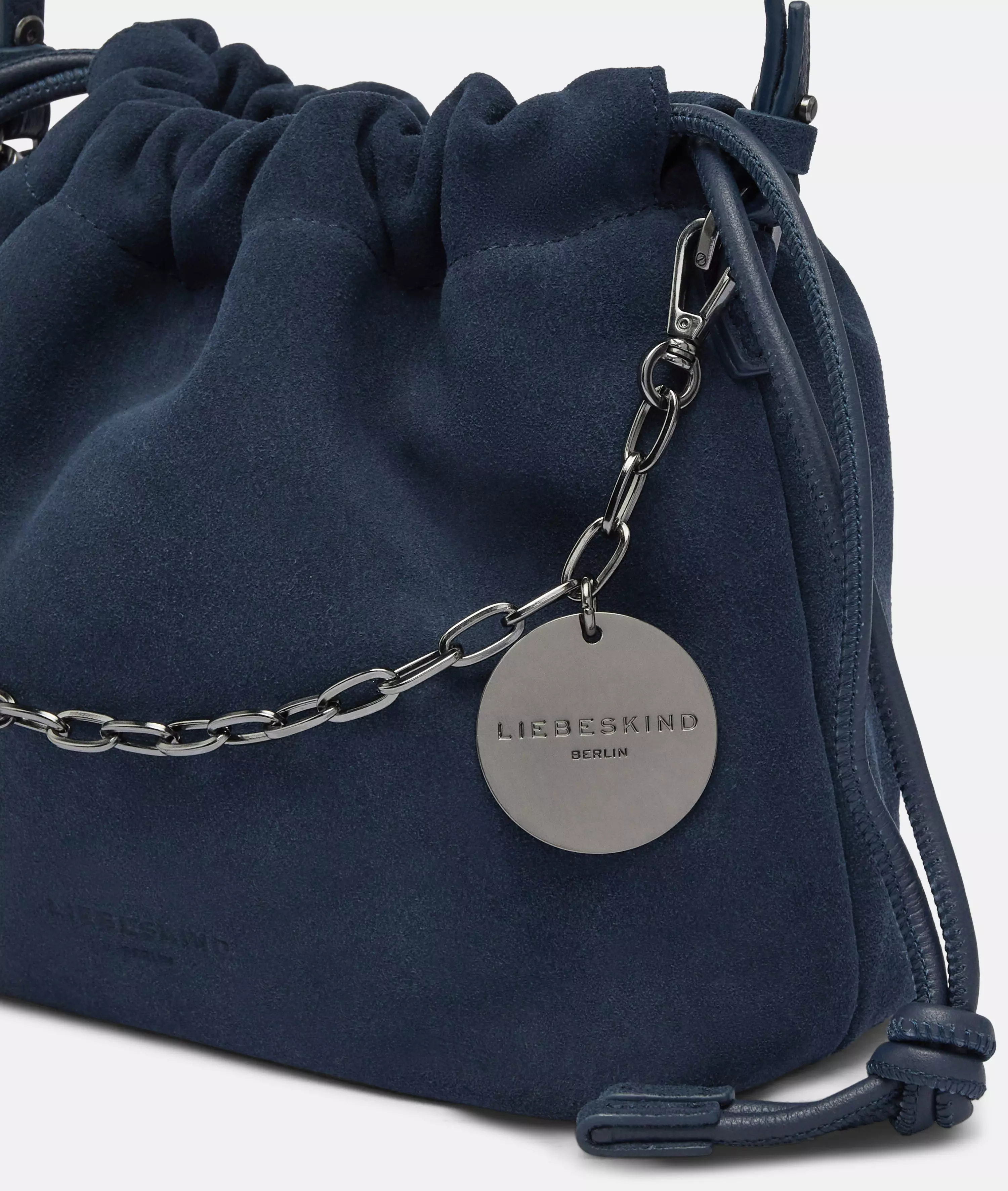 Lya II Hobo S Handy pouch bag made from soft suede
