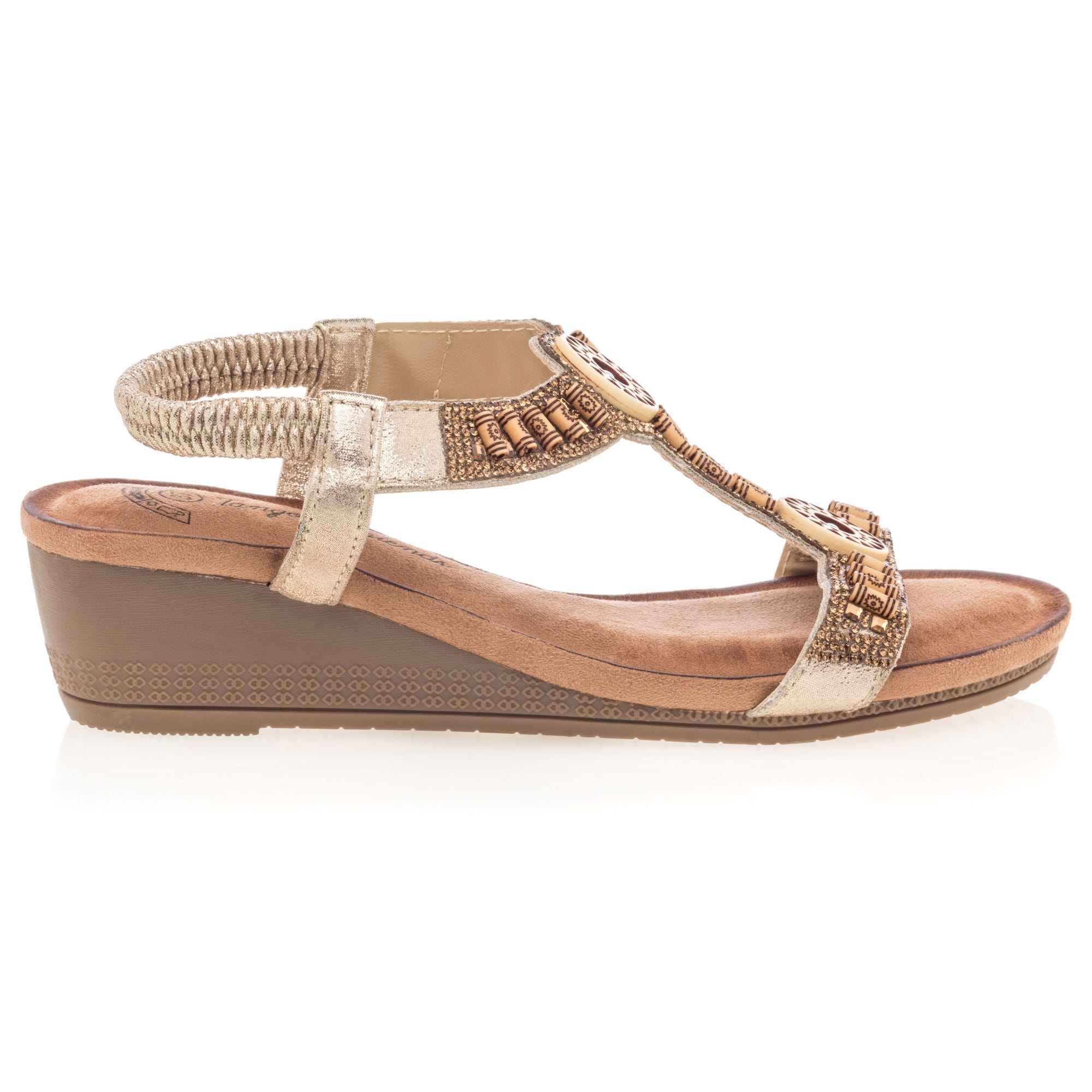 Sandales Femme or