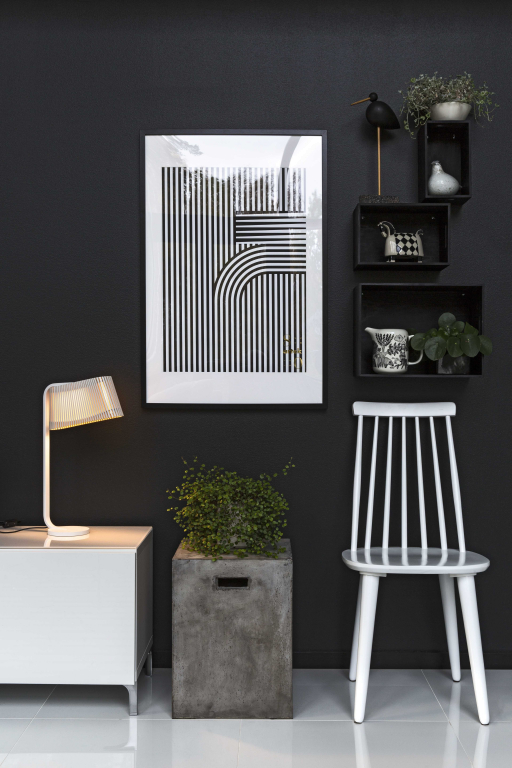 Secto Design Owalo 7020 tafellamp LED walnoot
