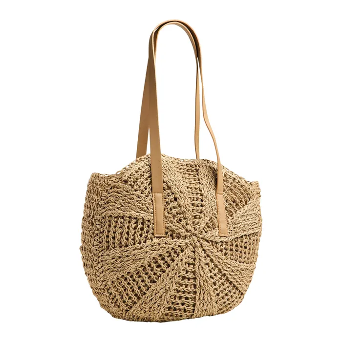 Pieces Lona Round Shopper Tas