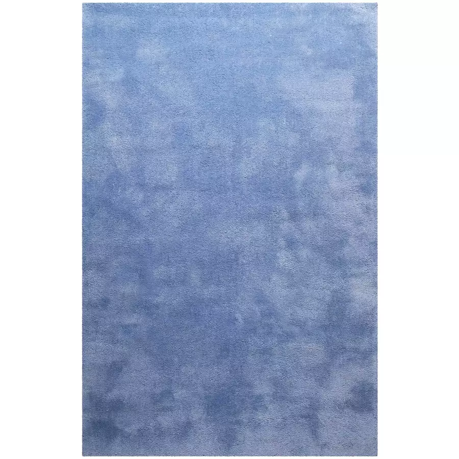 Homie Living Hochflorteppich Pisa blau