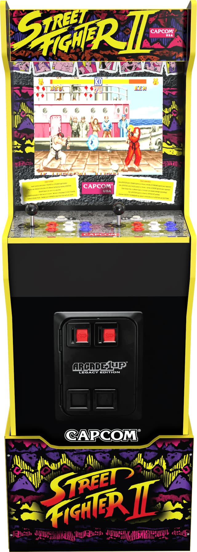 Arcade 1 UP Legacy Capcom Street Fighter II Turbo gaming konsol