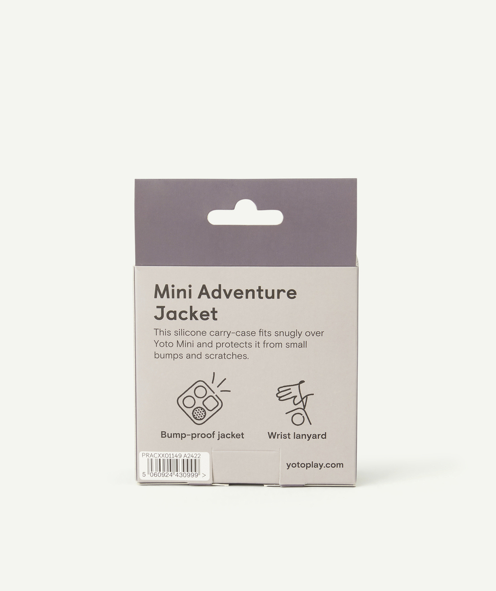 YOTOÉTUI EN SILICONE MINI ADVENTURE JACKET GRIS