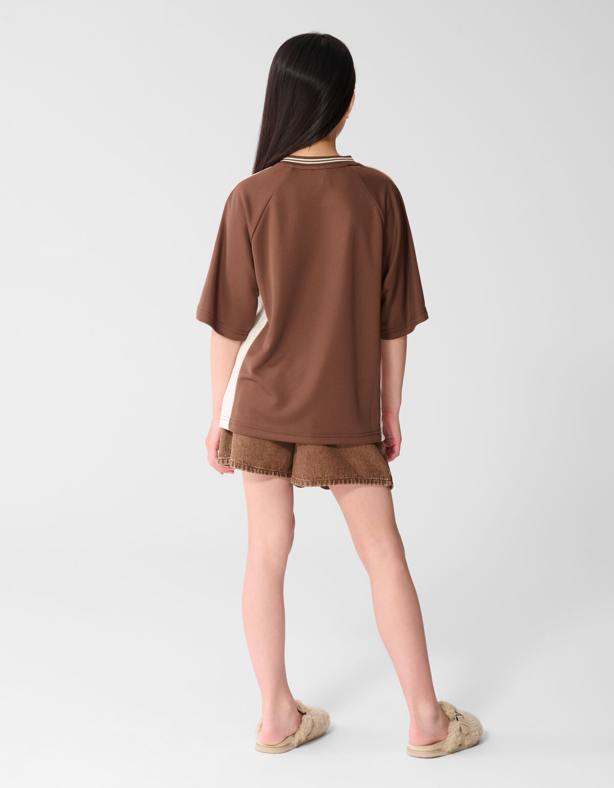 Oversized Fit Seoul Baseball T-shirt Bruin