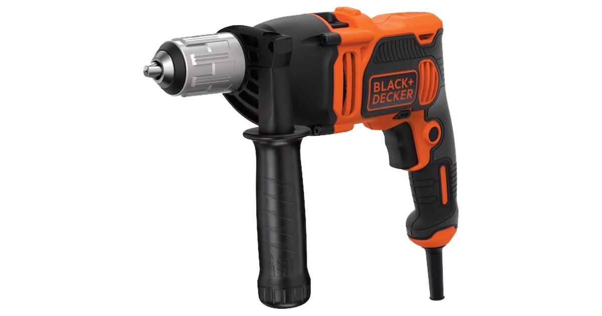 BLACK+DECKERKlopboormachine BEH850K  (Oranje/zwart, Koffer)