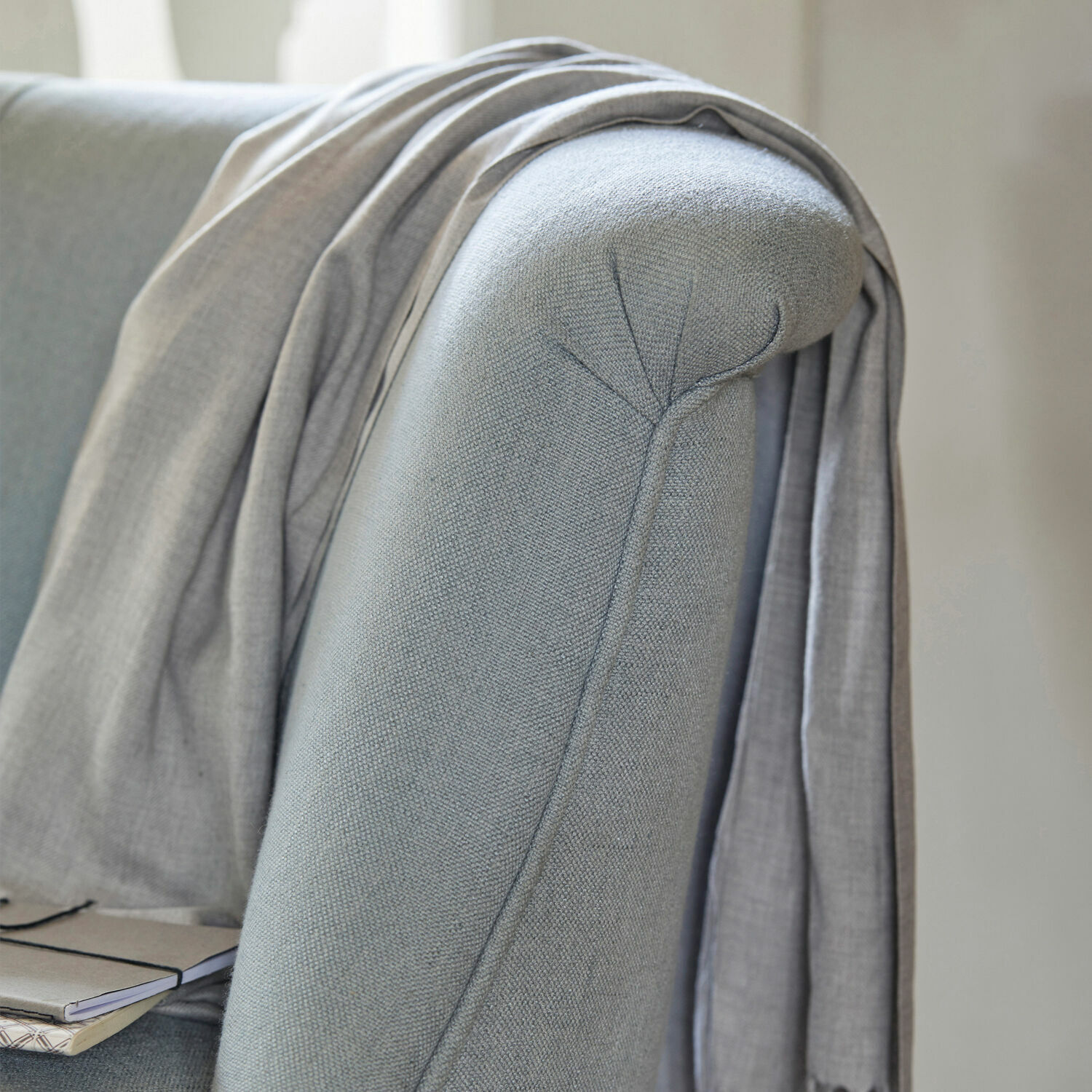 Sessel Francet blau/braun