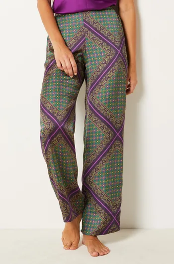Pantalon de pyjama satiné