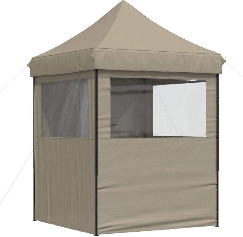 Partytent - Inklapbaar - Oxford Stof - Grijs