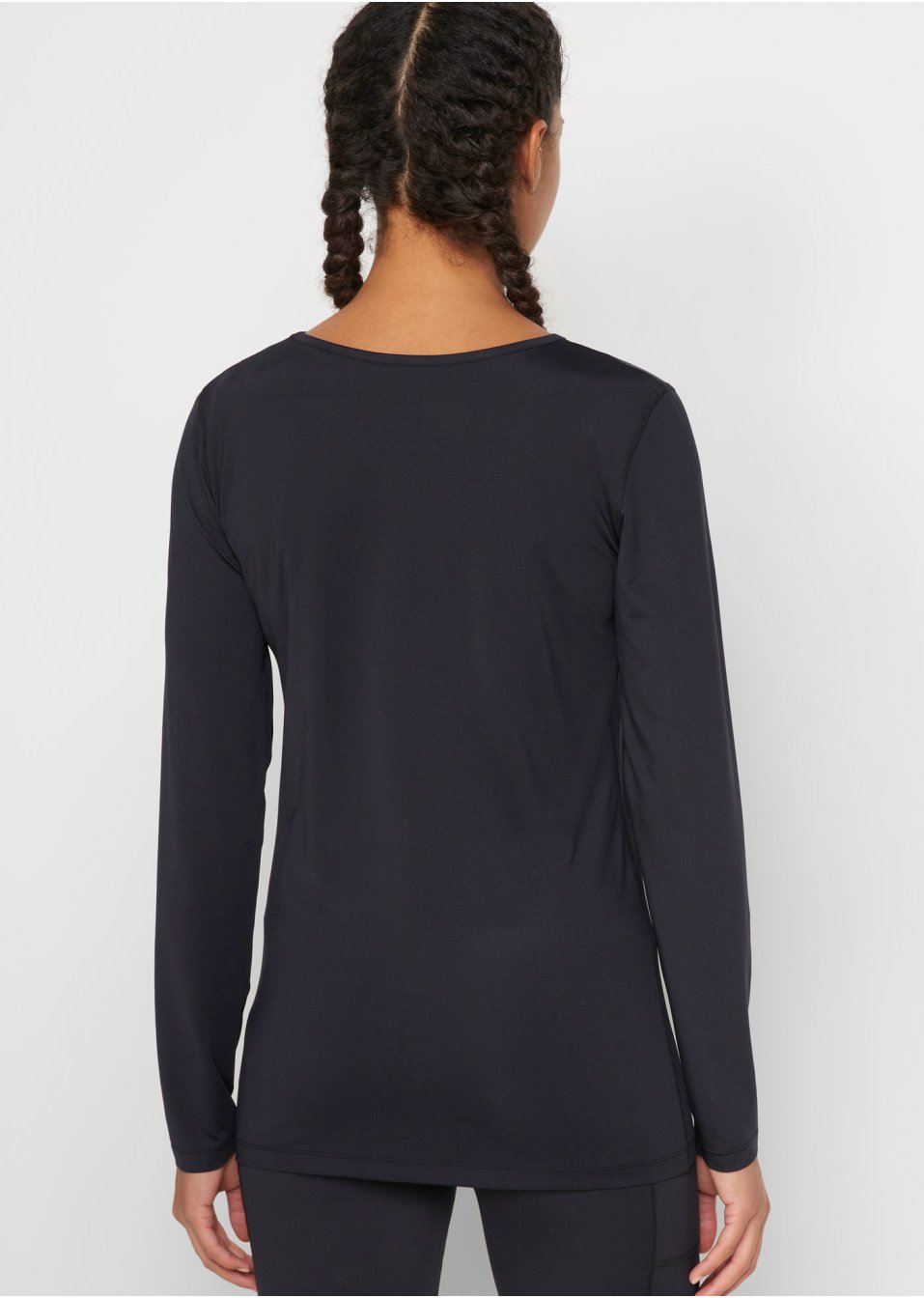 T-shirt de sport long avec polyester recyclé