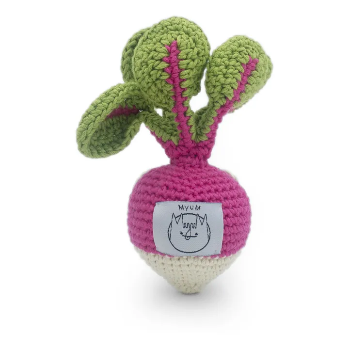MyuM Hochet Radis | Rose