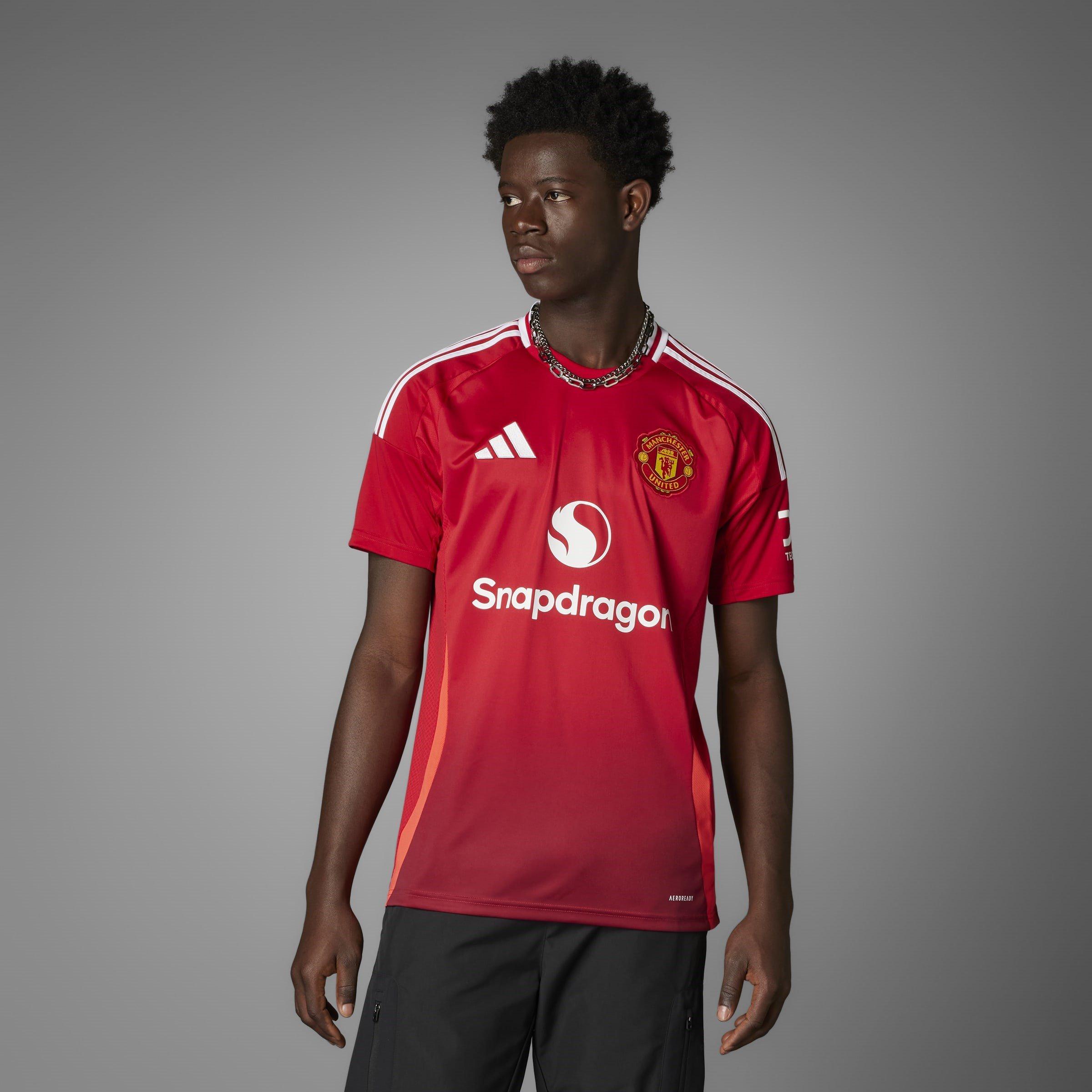 adidas Manchester United Home Shirt 2024 2025 Adults