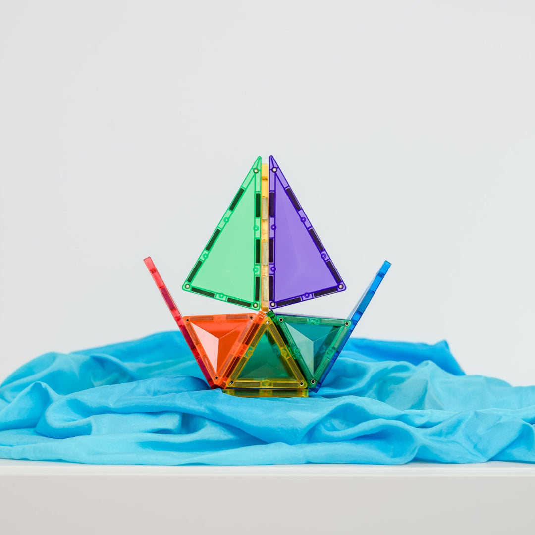 Connetix magnetische tegels mini rainbow - 24st