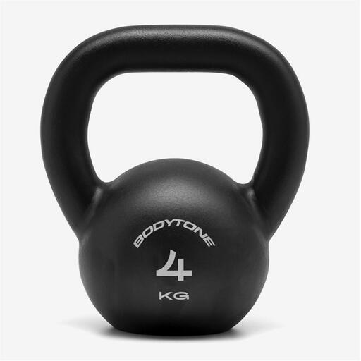 Kettlebell preto Bodytone 4 kg