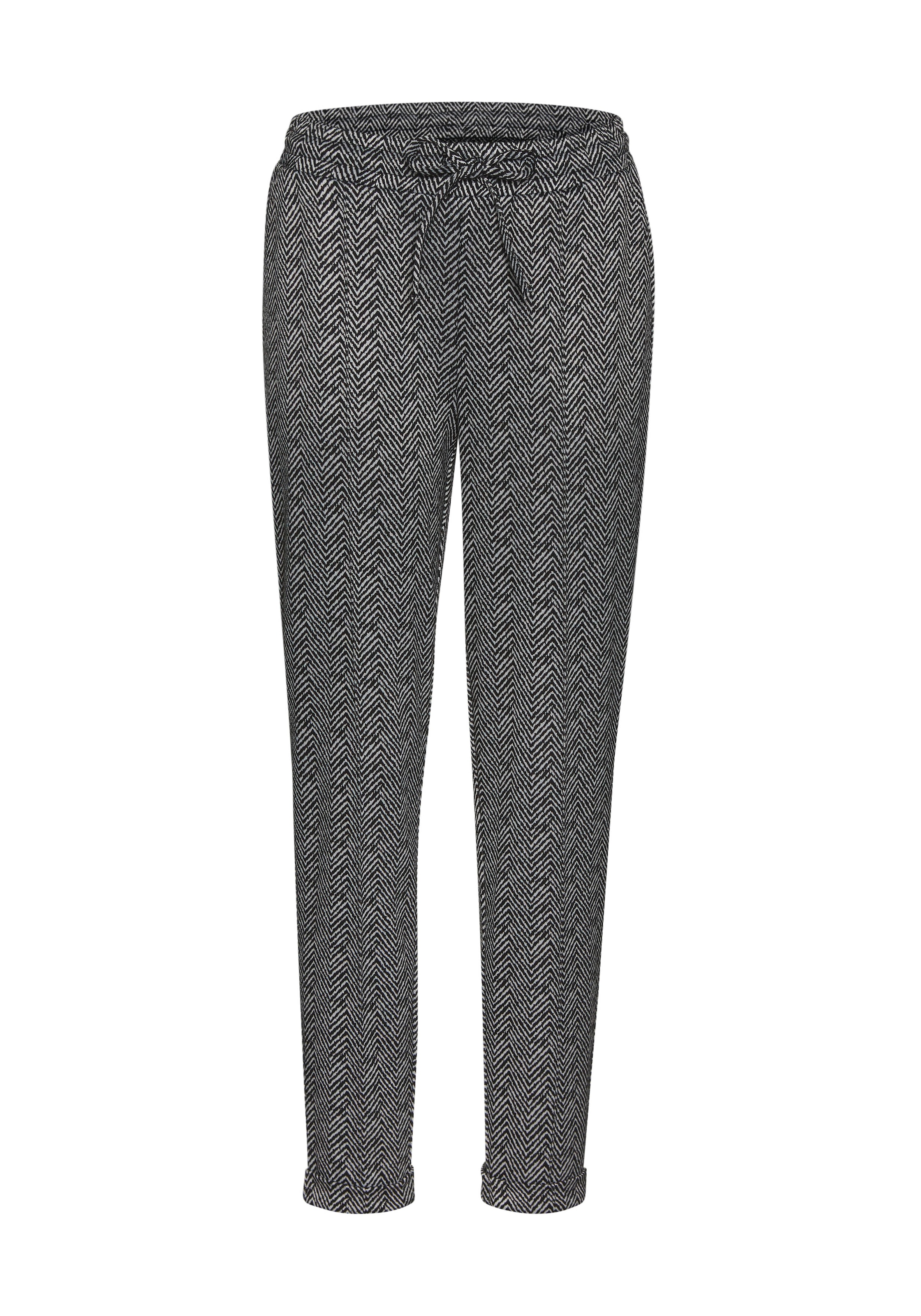 Vivance Jogger Pants  mit Zickzack-Muster, Schlupfhose, Gummibund, schmale Passform