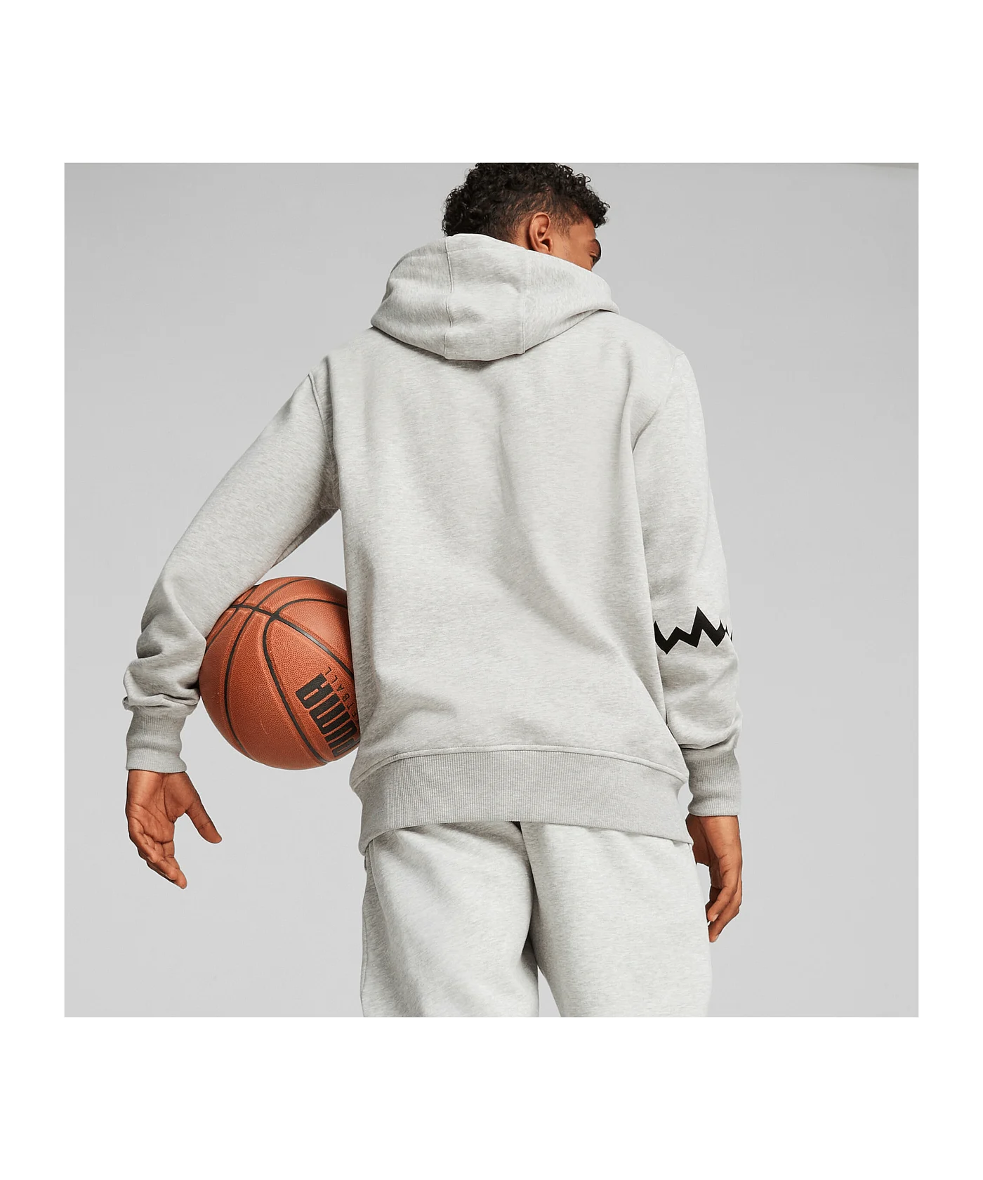 PUMA Hoops Team Hoody Grau F03