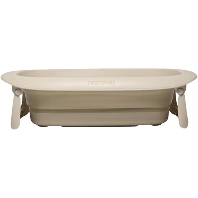 Twistshake Limited Edition Badebalje inkl. Badestøtte & Skyllekanne, Faded Beige