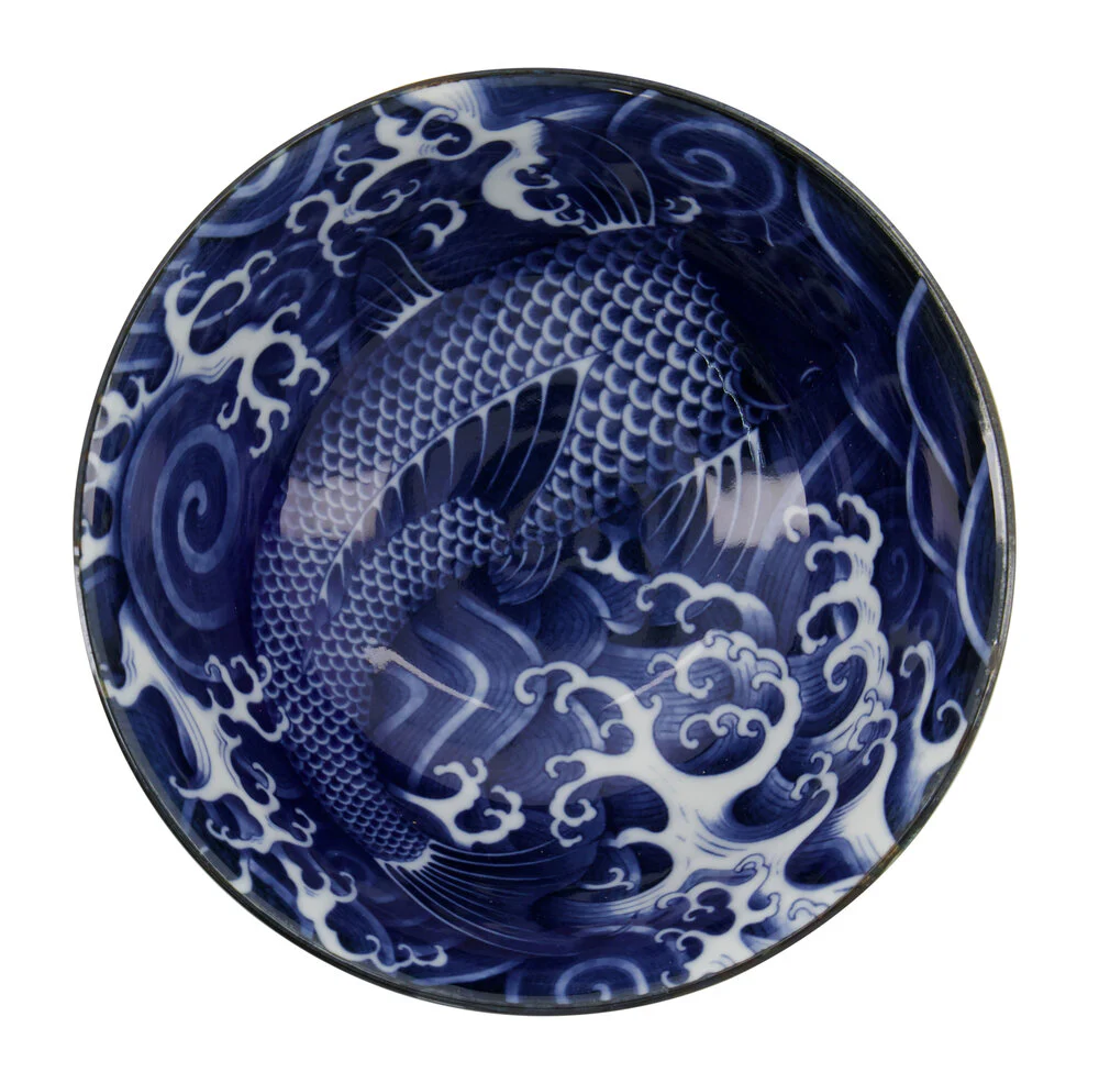 Tokyo Design Studio  Japonism Carp Tayo skål - Ø14,7 cm.
