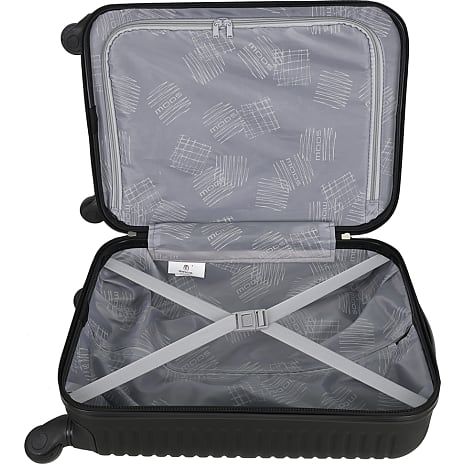 Lucca trolley 4 hjuls 64 cm - sort