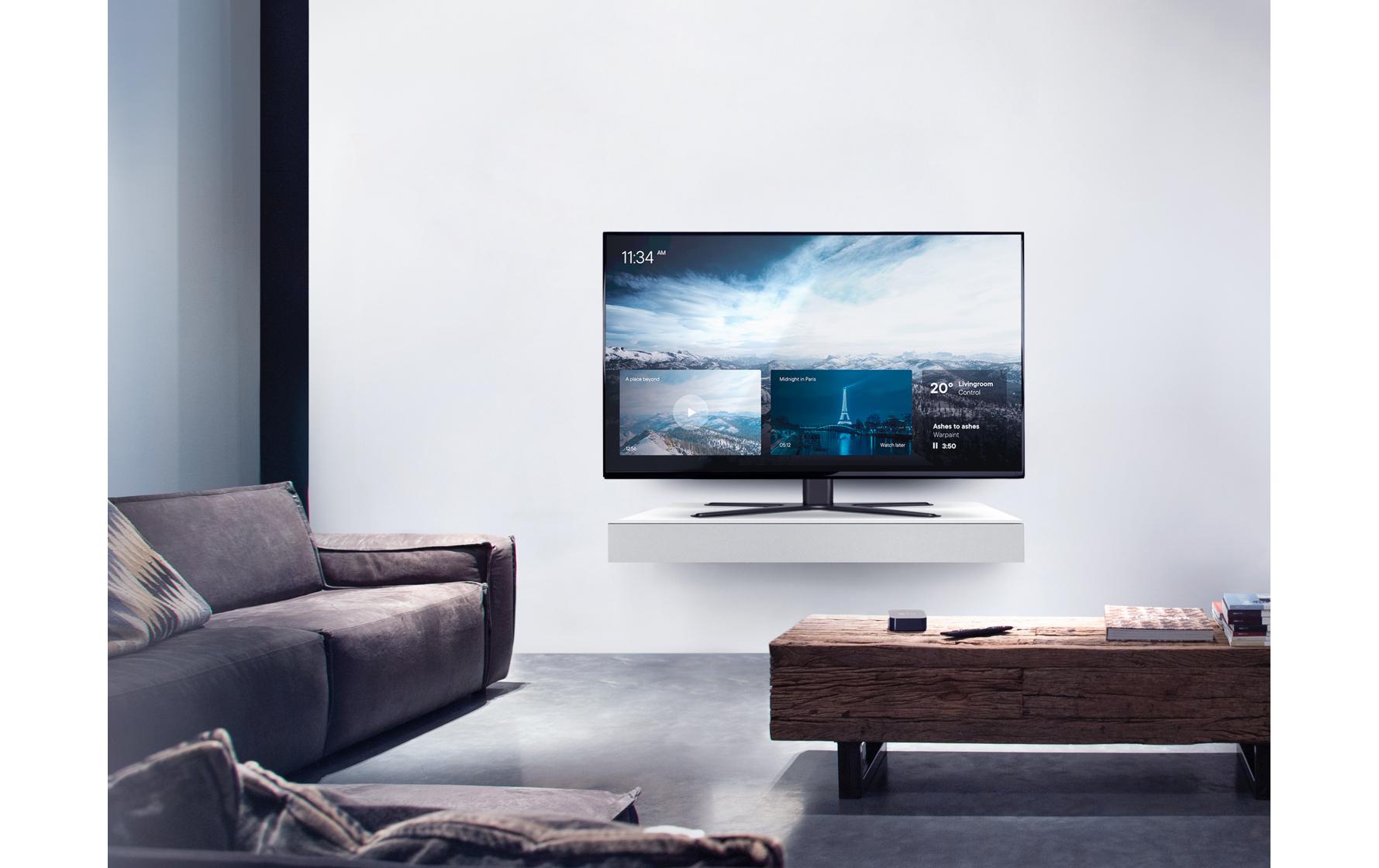 Tischständer WM4471 Schwarz<br>Solid Table top TV Stand