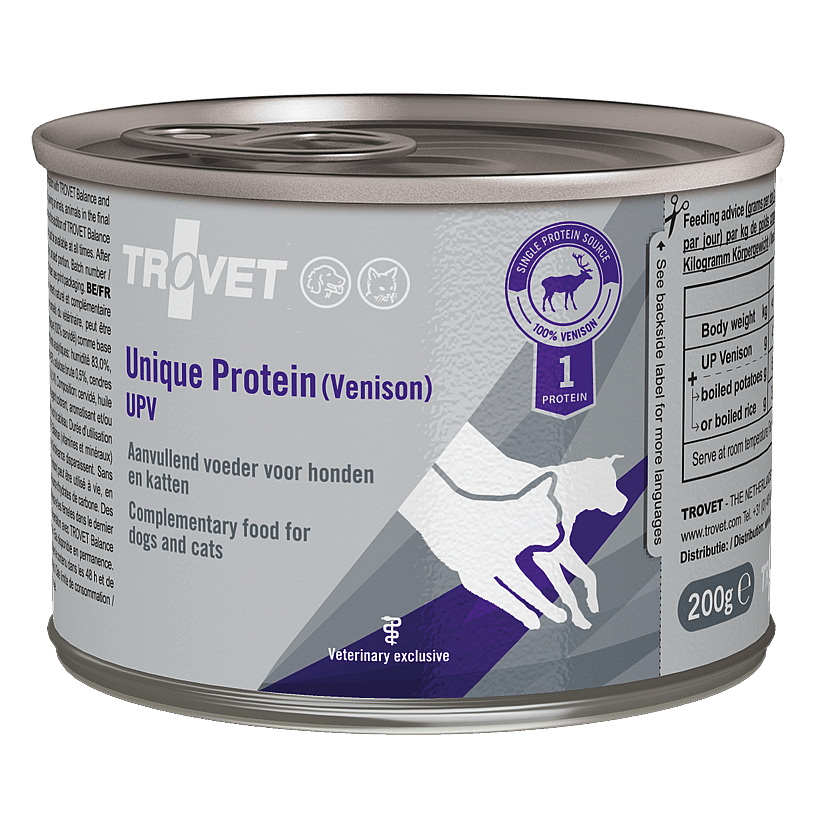 Trovet Unique Protein Venison UPV bllikjes