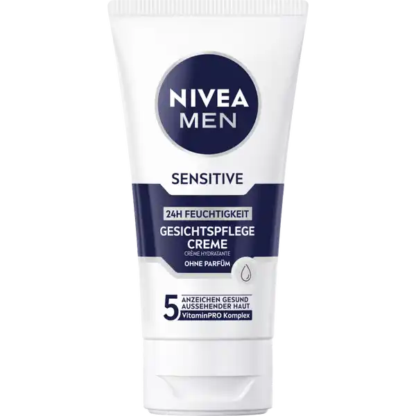 Sensitive Gesichtspflege Creme ohne Parfüm
