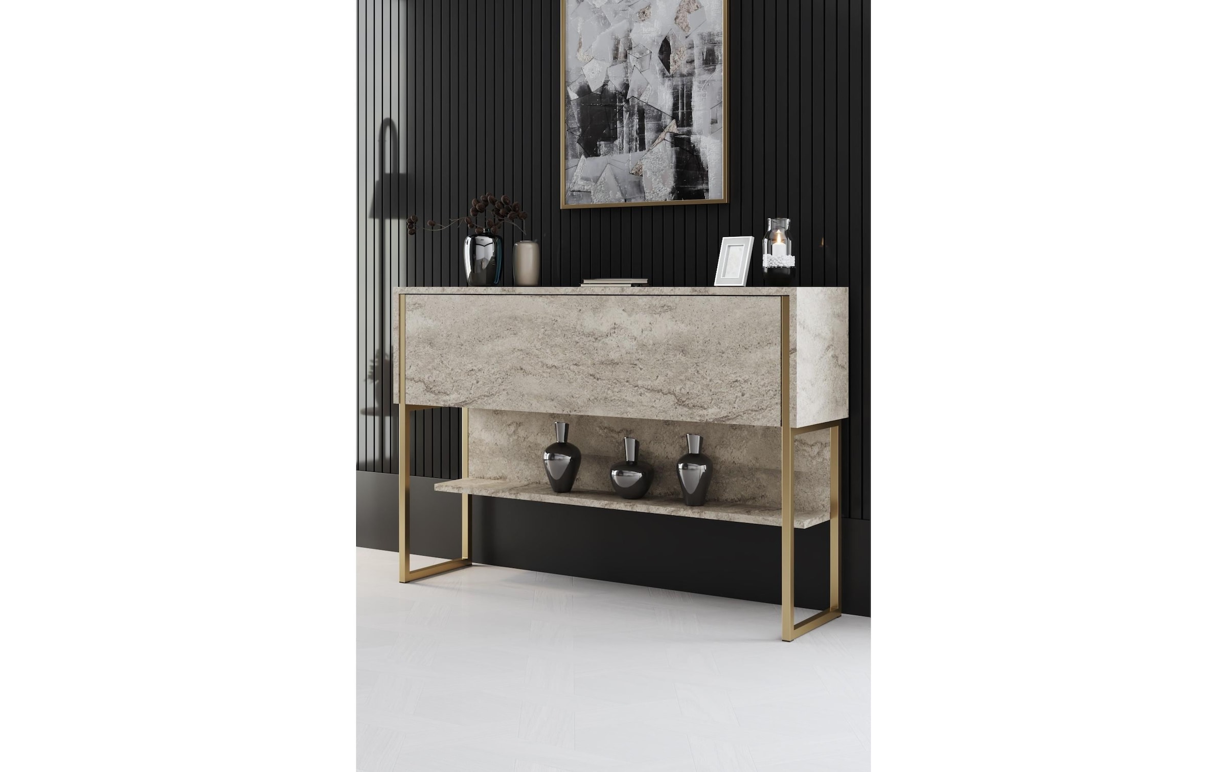 WOODY FASHION Kommode »Luxe 120 x 80 x 30 cm«