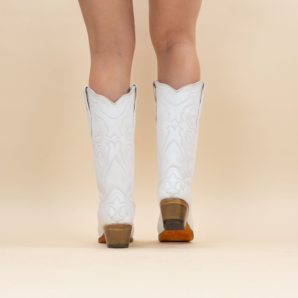 Corral cowboyboots Z5046 wit embroidery